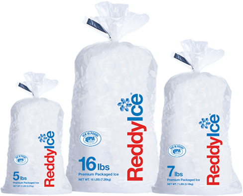 Premium Packaged Ice Packaged Ice Bags from Reddy Ice
